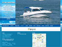 Tablet Screenshot of bluestarboat.com